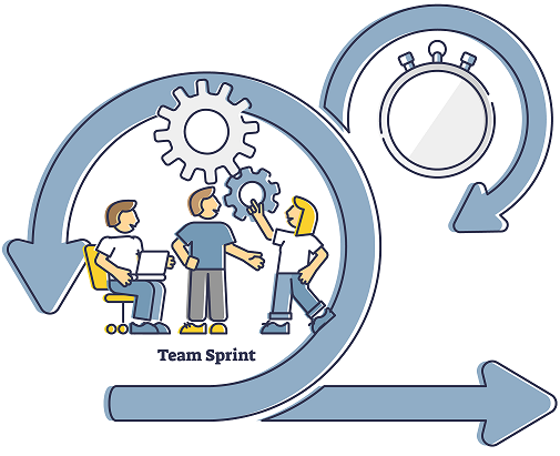 agile sprint icon